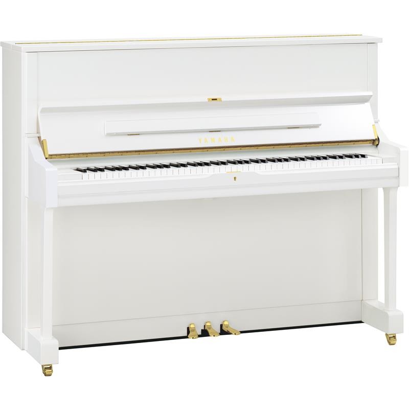 Piano Vertical Yamaha U1 Blanco Pulido PWH TA2 Transacoustic