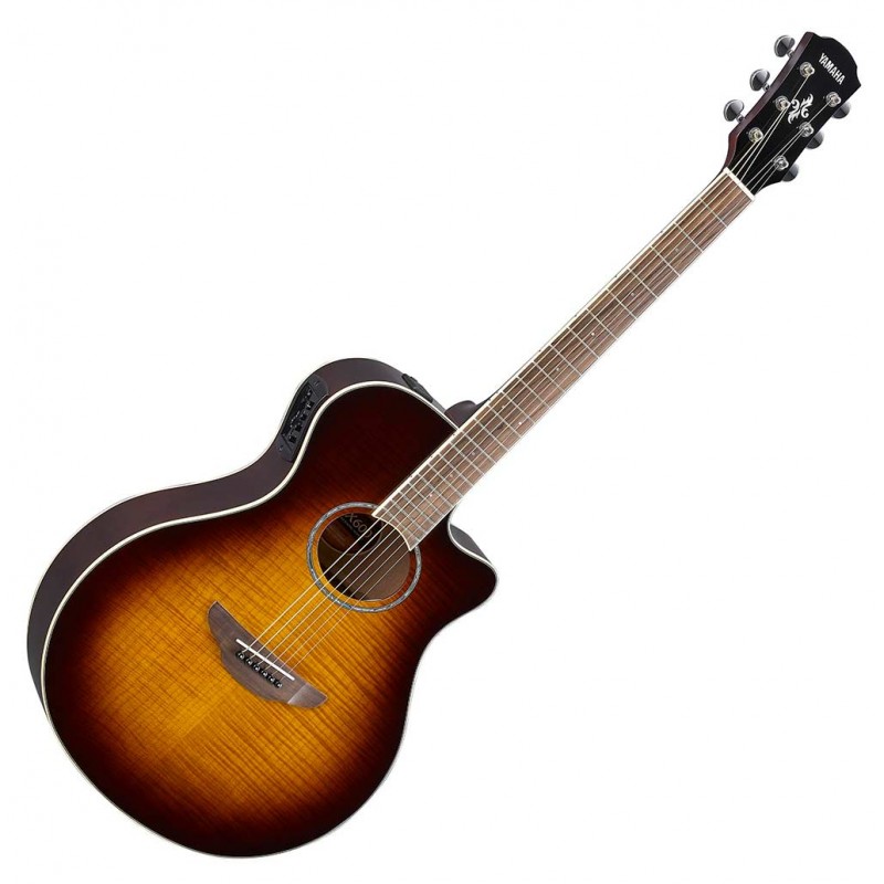 Guitarra Electroacústica Yamaha APX600FM Tbs