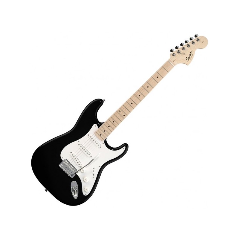 Guitarra Eléctrica Sólida Squier Stratocaster Affinity Maple Black