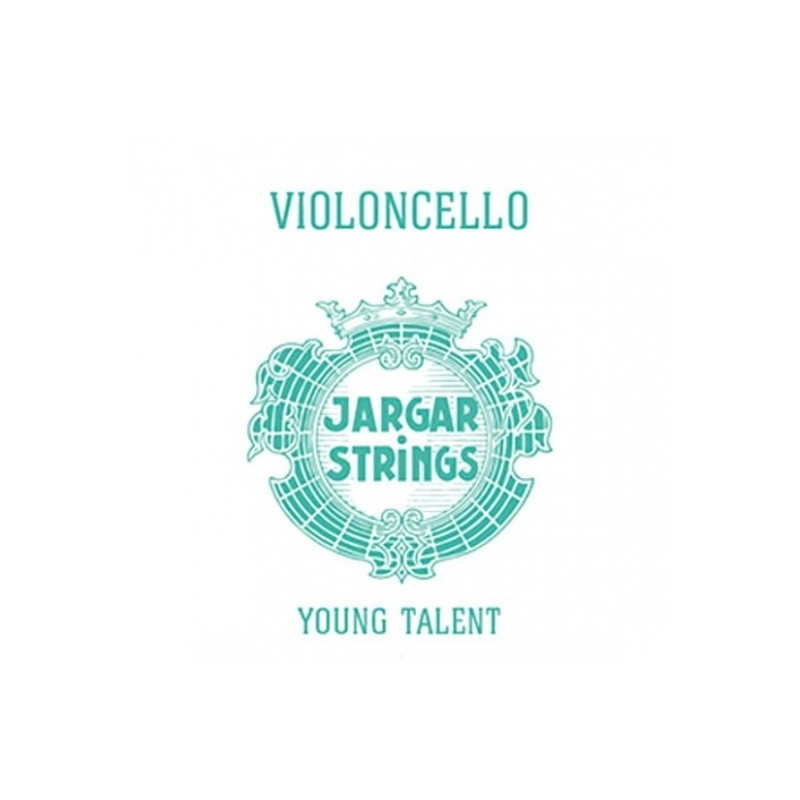 Cuerda Cello 4ª Jargar Young Talent 4ª 1/4 Medium Cromo