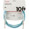 Fender Original Series Instrument Cable 3m Daphne Blue