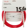 Fender Original Series Instrument Cable 4,5m Fiesta Red