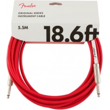 Fender Original Series Instrument Cable 5,5m Fiesta Red