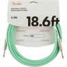 Fender Original Series Instrument Cable 5,5m Surf Green