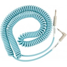 Cable Instrumento Fender Original Series Coil Cable Straight-Angle 9m Daphne Blue