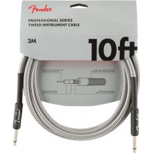 Fender Professional Series Instrument Cable 3m White Tweed