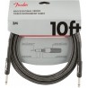 Fender Professional Series Instrument Cables 3m Gray Tweed