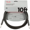 Fender Professional Series Instrument Cable 3m Black