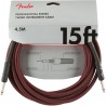 Fender Professional Series Instrument Cable 4,5m Red Tweed