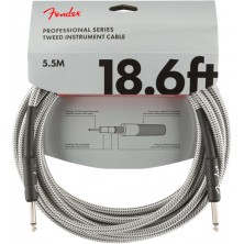 Fender Professional Series Instrument Cable 5,5m White Tweed