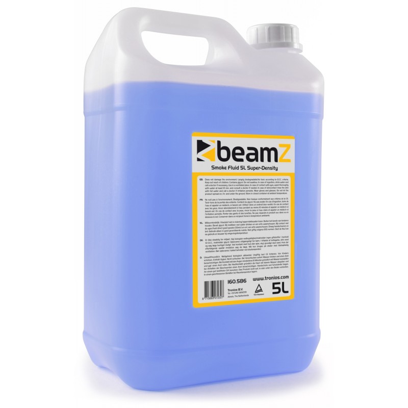 Líquido de Humo Beamz Smokefluid Super-Density Blue 5 Litros