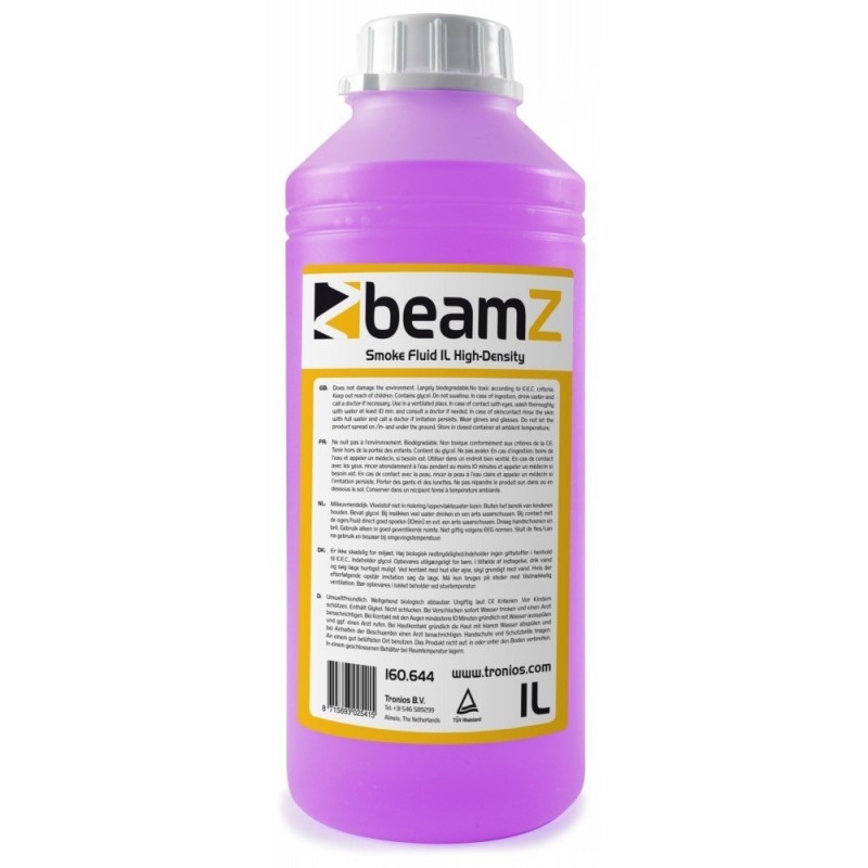 Líquido de Humo Beamz Smokefluid High-Density Pink 1 Litro
