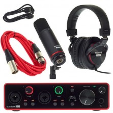 Interface Audio USB Pack Focusrite Scarlett 2i2 Studio 3rd Gen