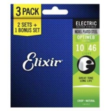 Elixir 16552 10-46 Optiweb 3 Pack