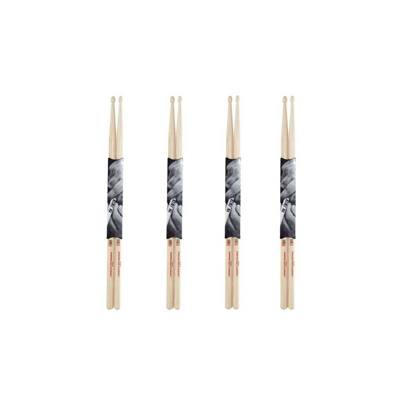 Pack Baquetas Vic Firth 5AW Hickory Pack