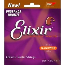 Elixir Phosphor Bronze 16052 L 012-053