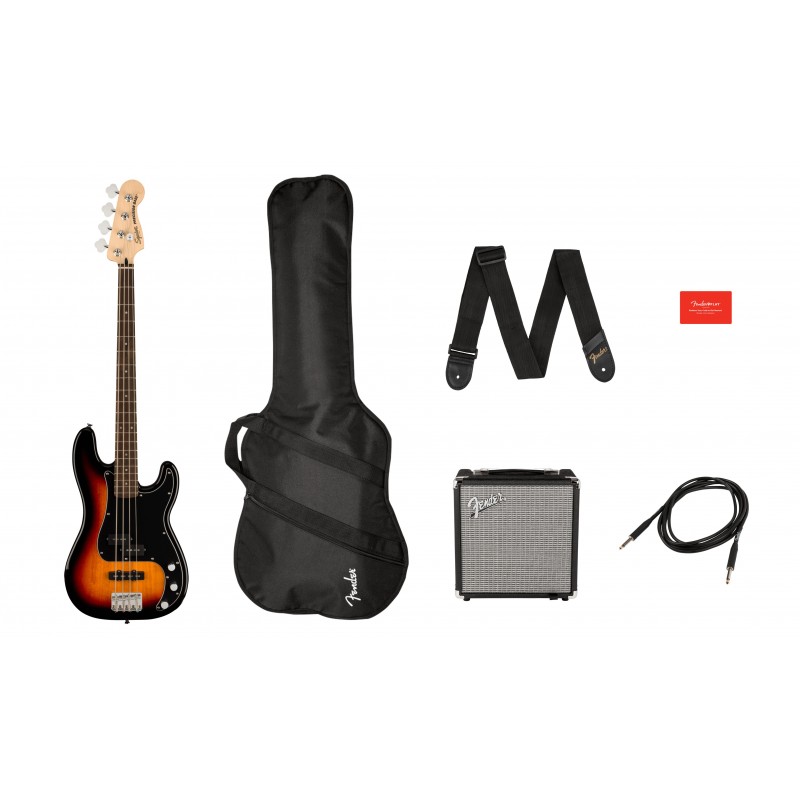 0372980600 Squier Affinity Precision Bass PJ Pack Sunburst