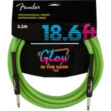 Fender Professional Glow In The Dark Cable Green 5,5m