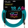 Fender Professional Glow In The Dark Cable Blue 5,5m