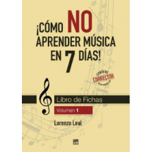 Leal, Como No Aprender Musica en 7 dias Libro Fichas