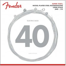 Fender Super 7250''s Nickel Roundwound 040-115