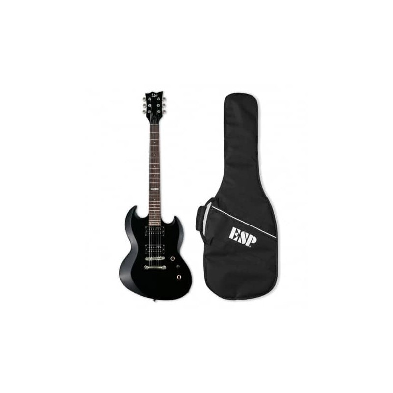 Guitarra Eléctrica Sólida Ltd Viper10 Kit Blk