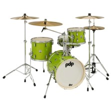 Pdp By Dw New Yorker Electric Green Sparkle Baterías Sin Herrajes