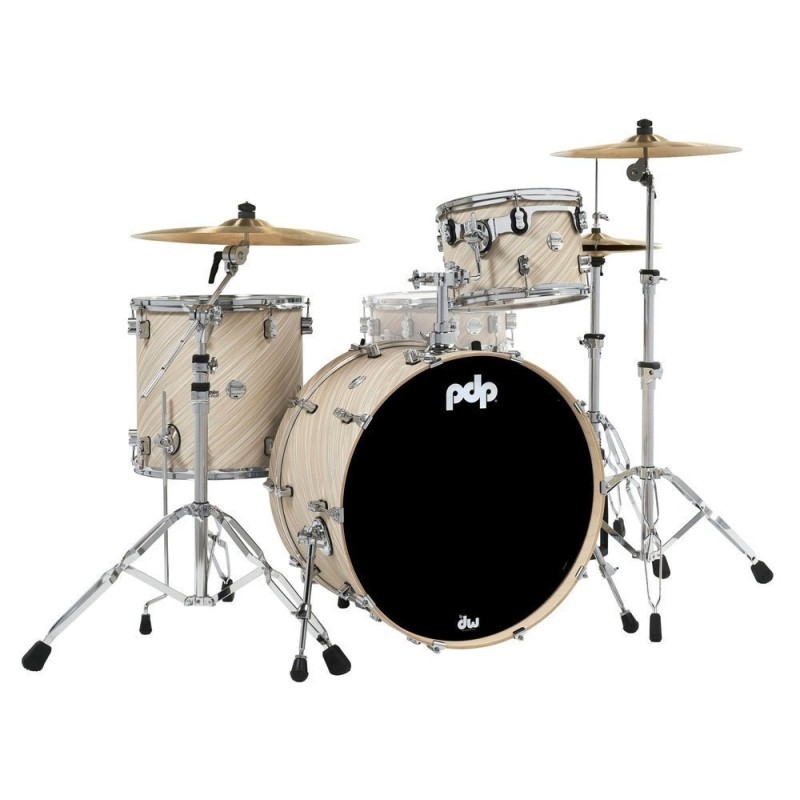 Batería Sin Herrajes Pdp By Dw Concept Maple Rock Twisted Ivory