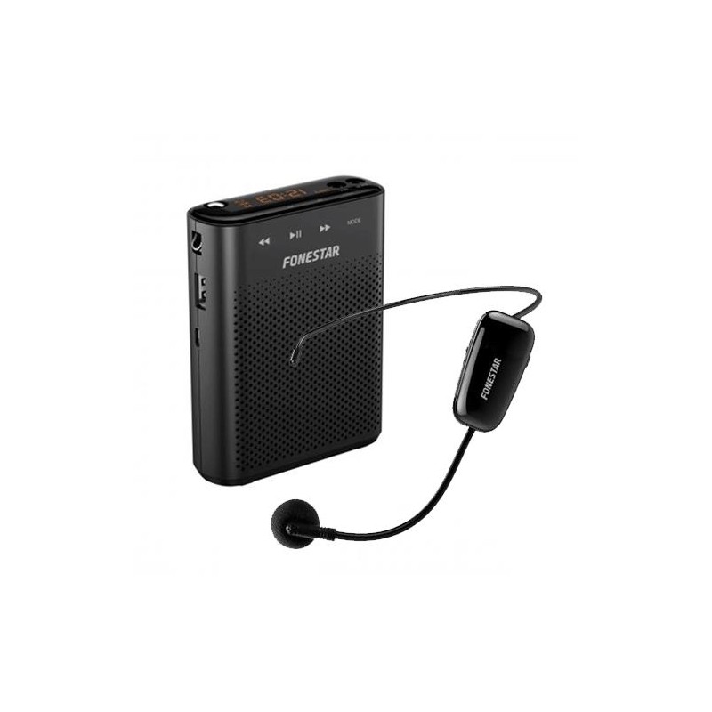 Micrófono Diadema Fonestar Amplificador Portatil W30