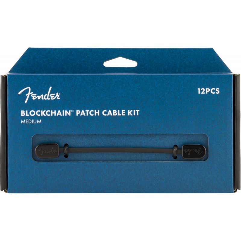 Cable Pedales Fender Blockchain Patch Cable Kit Medium 12 Und