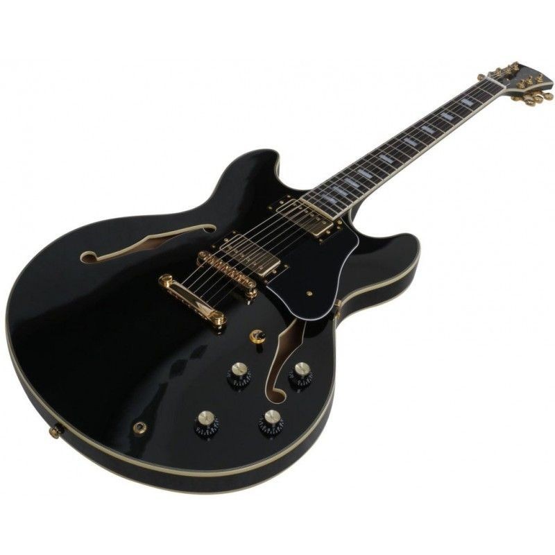 Guitarra Eléctrica Semisólida Sire Larry Carlton H7 Black