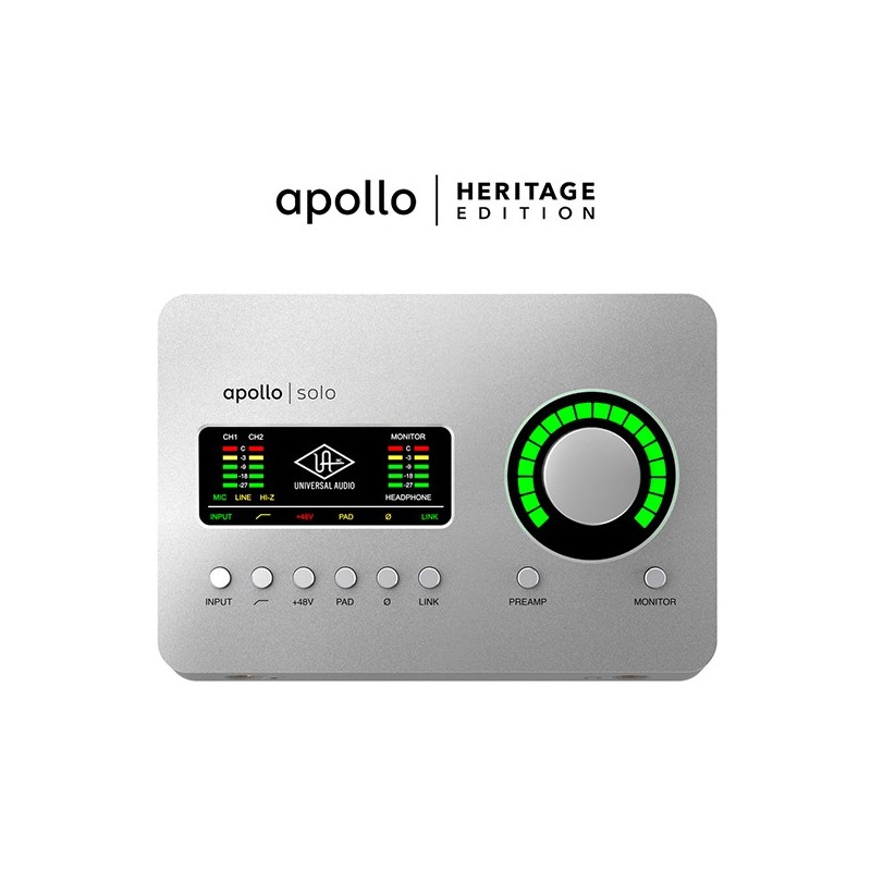 Interface Audio USB Universal Audio Apollo Solo USB Heritage Edition