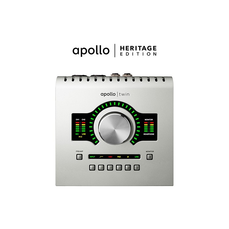 Interface Audio Thunderbolt Universal Audio Apollo Twin USB Heritage Edition