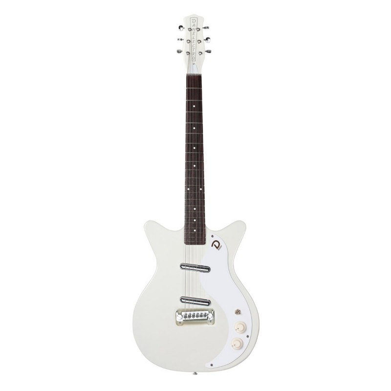 Guitarra Eléctrica Sólida Danelectro 59M NOS+ Aged White