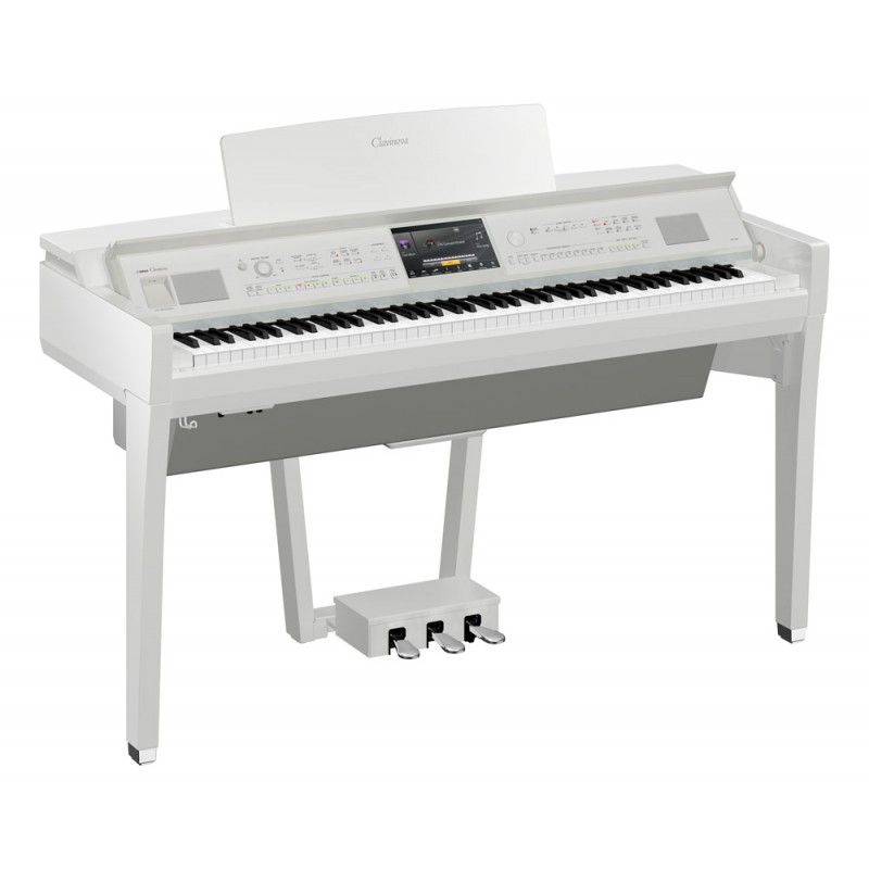 Piano Digital Yamaha Clavinova CVP-809PWH Blanco Pulido