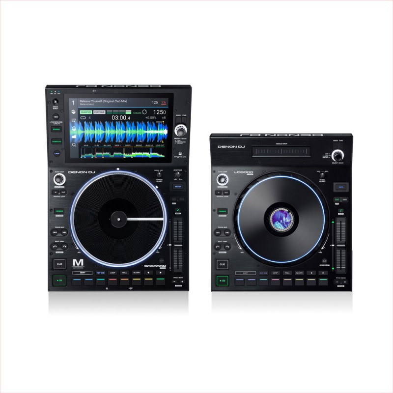 Controlador DJ Denon DJ SC6000M Prime + DJ LC6000