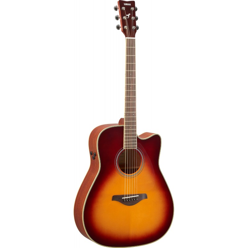 Guitarra Electroacústica Yamaha FGC-TA TransAcoustic Brown Sunburst