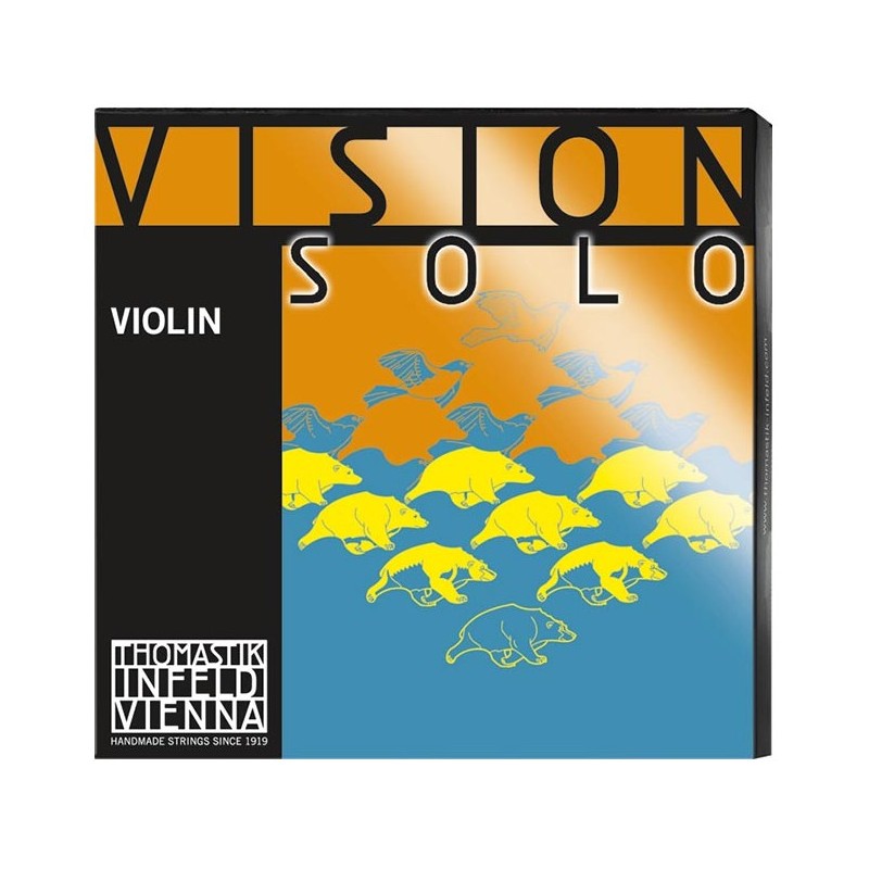 Juego Cuerdas Violín Thomastik Vision Solo VIS101 4/4 Medium