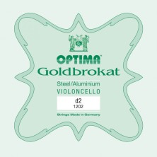 Optima Goldbrokat 1202 Re Medium 1/2 Cuerda Cello 2ª