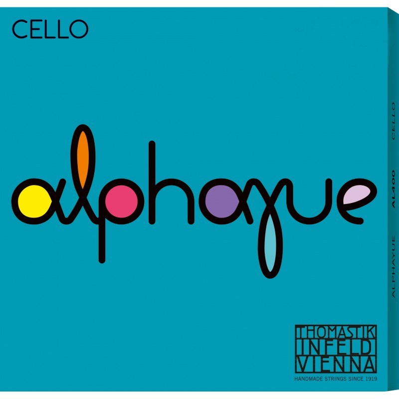 Juego Cuerdas Cello Thomastik Alphayue Al400 1/2