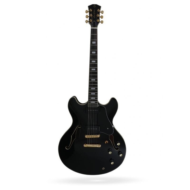 Guitarra Eléctrica Semisólida Sire Larry Carlton H7V Black