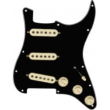 Fender Pre Wired Strat Tex Mex SSS Black