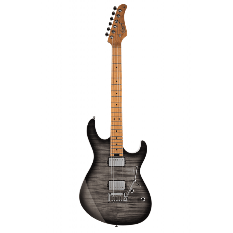 Guitarra Eléctrica Sólida Cort G290 Fat II Trans Burst Black