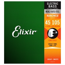 Elixir Nanoweb 14077 Long Scale 45-105