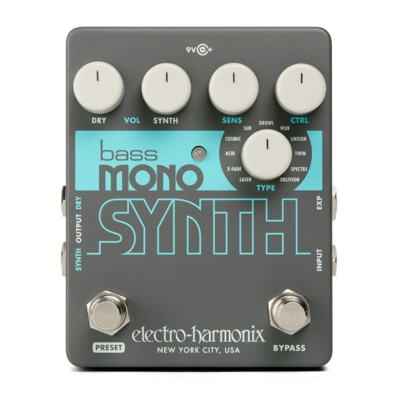 Pedal Bajo Electro Harmonix Bass Mono Synth
