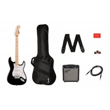 0371720606 Squier Sonic Stratocaster Pack Black