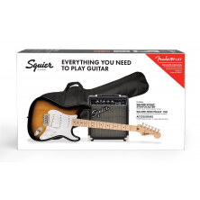 Squier Sonic Stratocaster Pack Sunburst Pack Guitarra Eléctrica