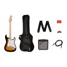 0371720603 Squier Sonic Stratocaster Pack Sunburst