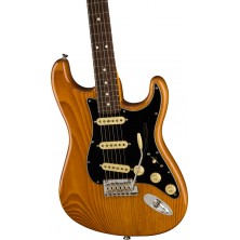 Guitarra Eléctrica Sólida Fender AM Pro II Strat RW RST PINE