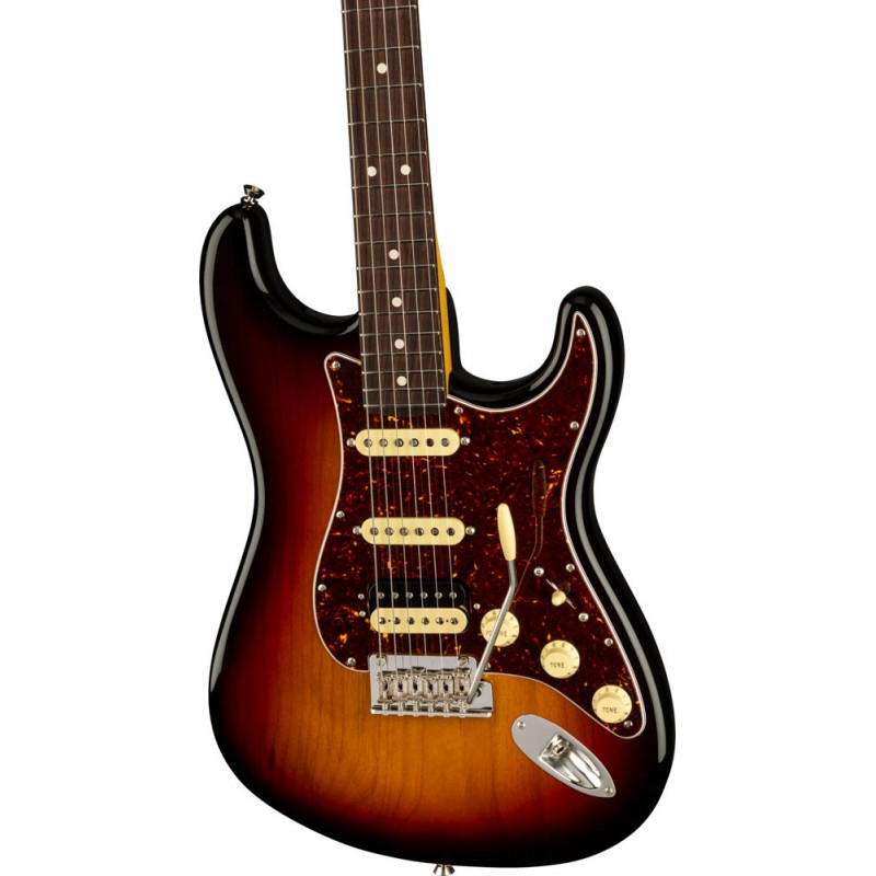 Guitarra Eléctrica Sólida Fender AM Pro II Strat HSS RW 3TSB